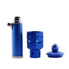Bricheta portabila pentru aromaterapie model smiley face, albastru, imagine 2