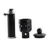 Bricheta portabila pentru aromaterapie model smiley face, negru, imagine 2