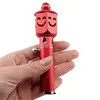 Bricheta portabila pentru aromaterapie model smiley face, rosu, imagine 5
