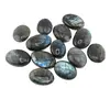 Cristal natural Labradorit oval rulat, 45-55mm