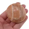 Cristal natural Piatra Lunii piersica oval rulata, 45-55mm, imagine 8