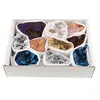 Geoda Cuart electroplacat colorat, 40-60mm, imagine 10