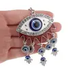 Breloc Ochi protector si Hamsa, 14cm, imagine 2