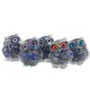 Bufnita din rasina cu spartura Lapis Lazuli, 6cm, imagine 2