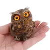 Bufnita din rasina cu spartura Ochi de tigru, 6cm, imagine 6
