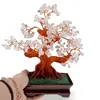 Copac in ghiveci cu pietre naturale de Cristal de stanca - 23cm, imagine 3