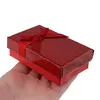 Cutie pentru cadou dreptunghiulara rosie, 8x5cm, imagine 3