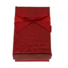 Cutie pentru cadou dreptunghiulara rosie, 8x5cm