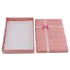 Cutie pentru cadou dreptunghiulara roz, mare - 16x12cm, imagine 2