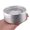 Cutie pentru cadou rotunda argintie, 85mm, imagine 4