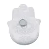 Magnet Mana Fatimei (Hamsa) si ochi protector si mandala - 7x5cm, imagine 2