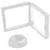 Rama de prezentare pentru bijuterii, alba mare - 11cm, imagine 3