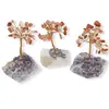Copac decorativ Carneol pe baza de Fluorit, 9-10cm