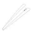 Lant argint 925 rodiat, model clasic - 45cm