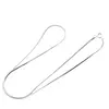 Lant argint 925 rodiat, model Snake - 40cm