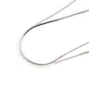 Lant argint 925 rodiat, model Snake - 40cm, imagine 3