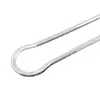 Lant argint 925 rodiat, model Snake lat - 45cm, imagine 3
