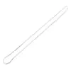 Lant argint 925 rodiat, model Snake lat - 45cm, imagine 2