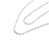 Lant argint 925 rodiat, model zale - 40-45cm, imagine 3