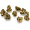 Set 8 statuete Feng Shui Serpi cu monede chinezesti, 4cm, imagine 2