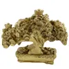 Statueta Feng Shui Copac al prosperitatii cu monede chinezesti si pepite - 11cm, imagine 2