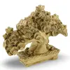 Statueta Feng Shui Copac al prosperitatii cu monede chinezesti si pepite - 11cm
