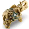 Statueta Feng Shui Elefant regal al prosperitatii cu trompa ridicata - 23cm x 32cm, imagine 3