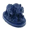 Statueta Feng Shui Elefant si Rinocer pe suport cu valuri - 6,5cm, imagine 4
