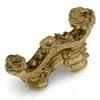 Statueta Feng Shui Ru Yi din rasina cu dragoni - 6cm, imagine 2