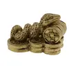 Statueta Feng Shui Sarpe incolacit si 6 monede chinezesti - 2,7cm