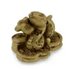 Statueta Feng Shui Sarpe pe monede chinezesti si Ru Yi, 3cm, imagine 2