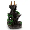 Suport ardere conuri parfumate cascada - backflow, cascada tropicala cu doua conuri, imagine 3