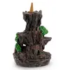 Suport ardere conuri parfumate cascada - backflow, cascada tropicala cu un con, imagine 3