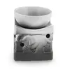 Vas aromaterapie din ceramica ombre model Elefant gri - 9,7cm