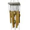 Clopotei de vant aurii, 12 tuburi si ancora, 65cm, imagine 2