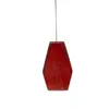 Clopotei de vant aurii, 6 tuburi cu lemn rosu, 90cm, imagine 3