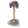 Copac decorativ Ametist pe baza de Fluorit, 9-10cm, imagine 4