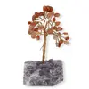 Copac decorativ Carneol pe baza de Fluorit, 9-10cm, imagine 5