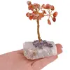 Copac decorativ Carneol pe baza de Fluorit, 9-10cm, imagine 7