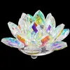 Floare de lotus Pastelat din sticla - 8cm, imagine 3