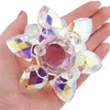 Floare de lotus Pastelat din sticla - 8cm, imagine 5
