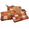 Geanta piele artificiala carouri - 19cm x 11cm, imagine 3