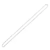 Lant argint 925 rodiat, model rasucit - 45cm, imagine 2