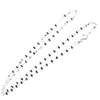 Lant argint 925 rodiat, model Saturn - 45cm