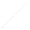 Lant argint 925 rodiat, model snur -  39,5cm, imagine 2