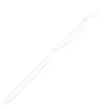 Lant argint 925 rodiat, model snur -  45cm, imagine 2