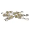 Pandantiv Labradorit discuri fatetate, 5-6mm, imagine 2