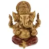 Statueta Feng Shui Ganesha in pozitie lotus - 8,5cm