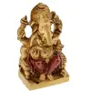 Statueta Feng Shui Ganesha pe tron - 11cm, imagine 2