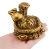 Statueta Feng Shui Sarpe incolacit pe Wu Lou - 6,5cm, imagine 3